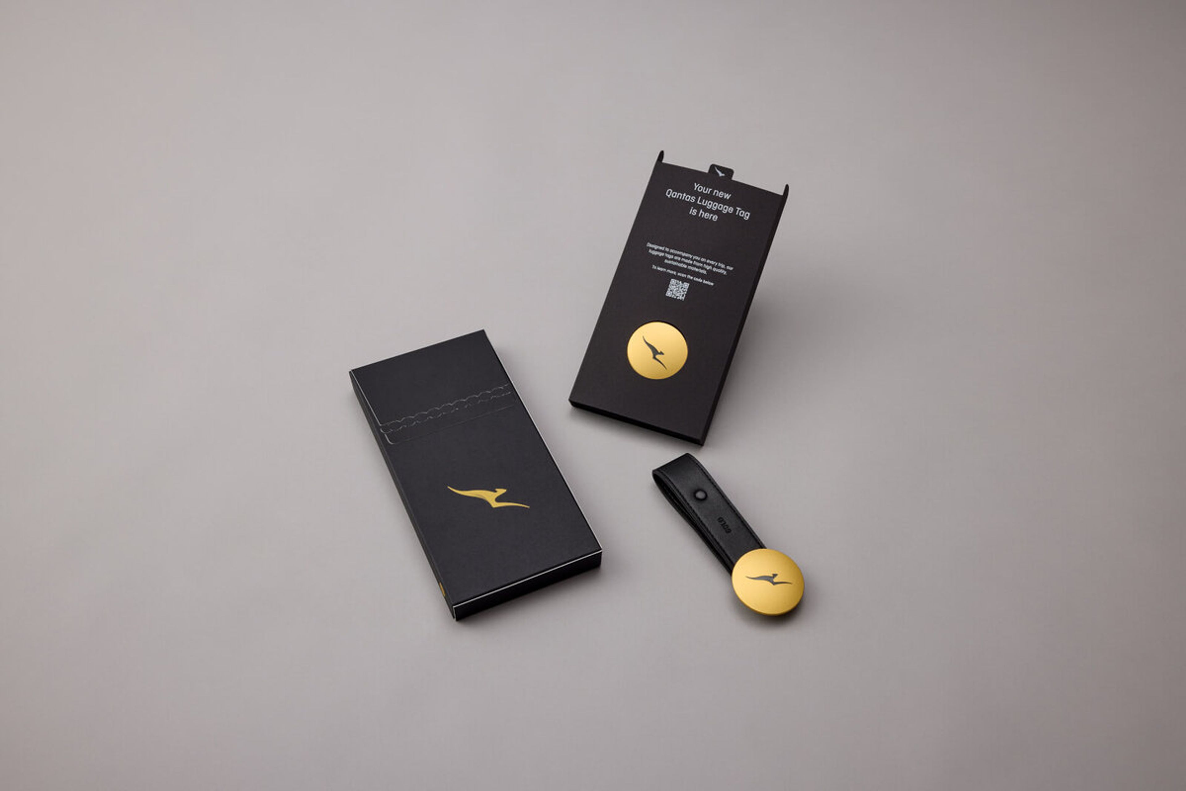 Qantas' prized luggage tags