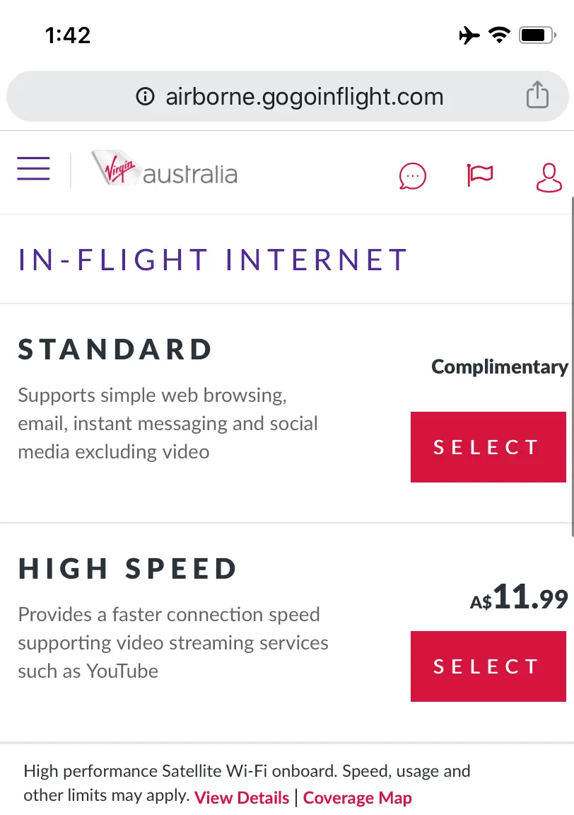 Virgin Australia In-flight WiFi Ultimate Guide Internet