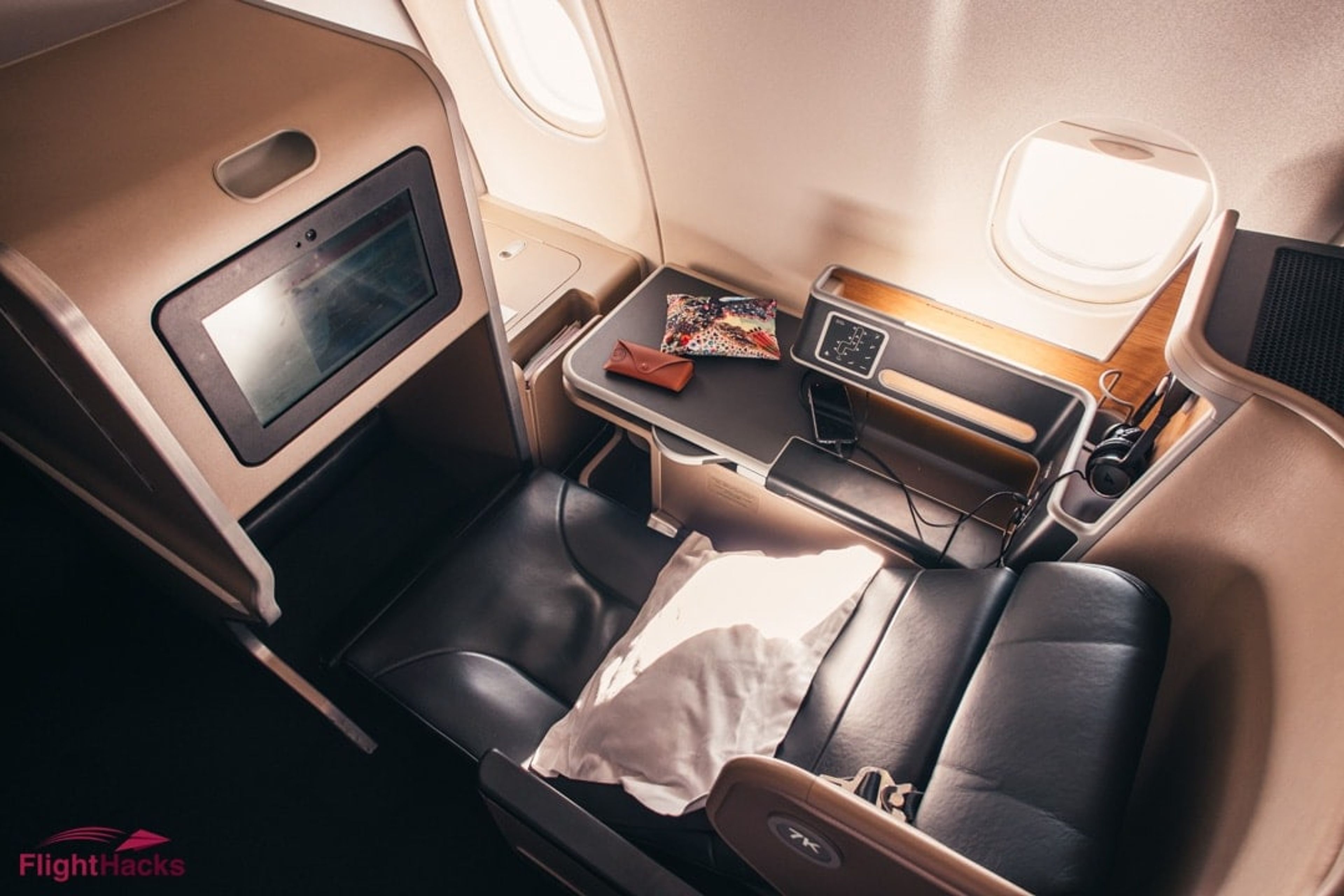 business class seat