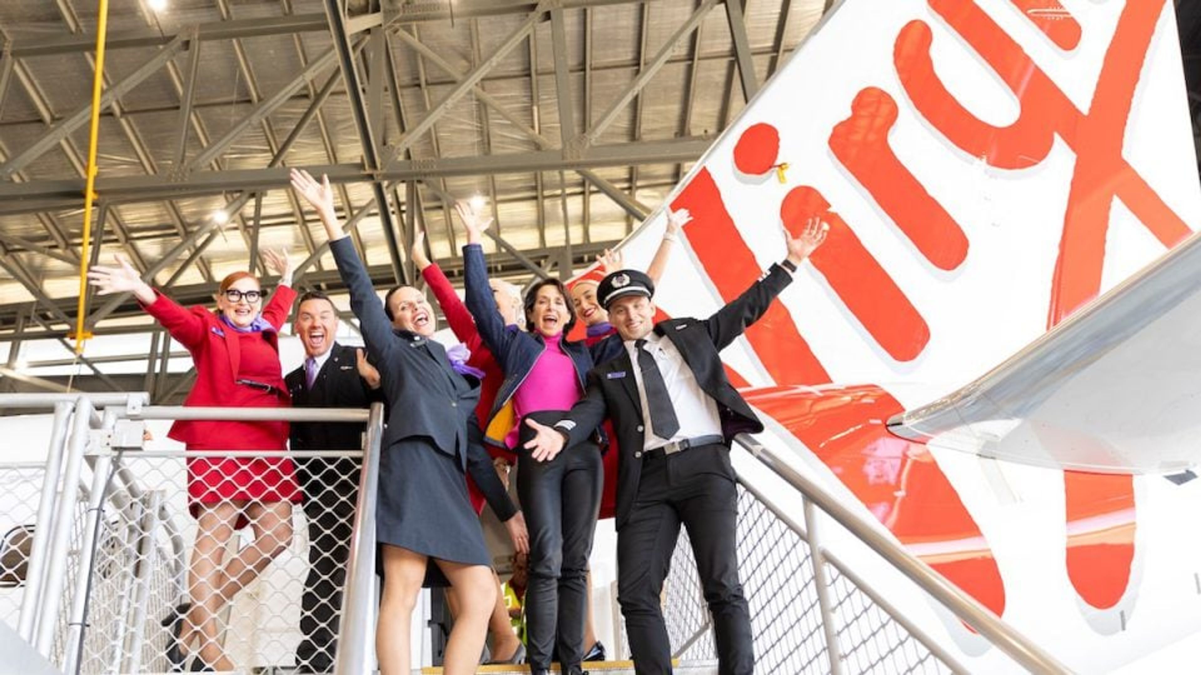 Virgin Australia’s First 737-8 MAX Unveiled At Brisbane Hanger