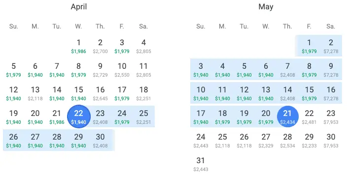 calendar