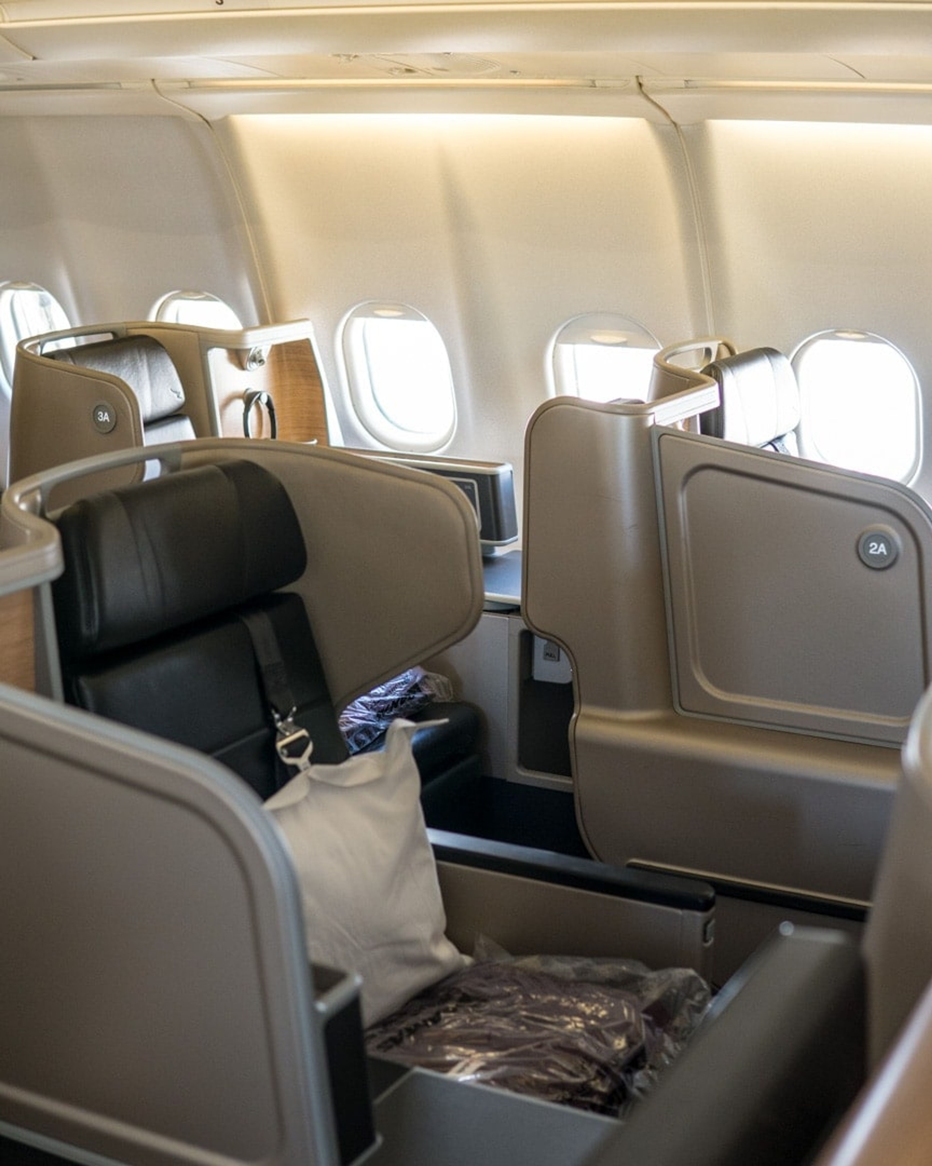 business class seat