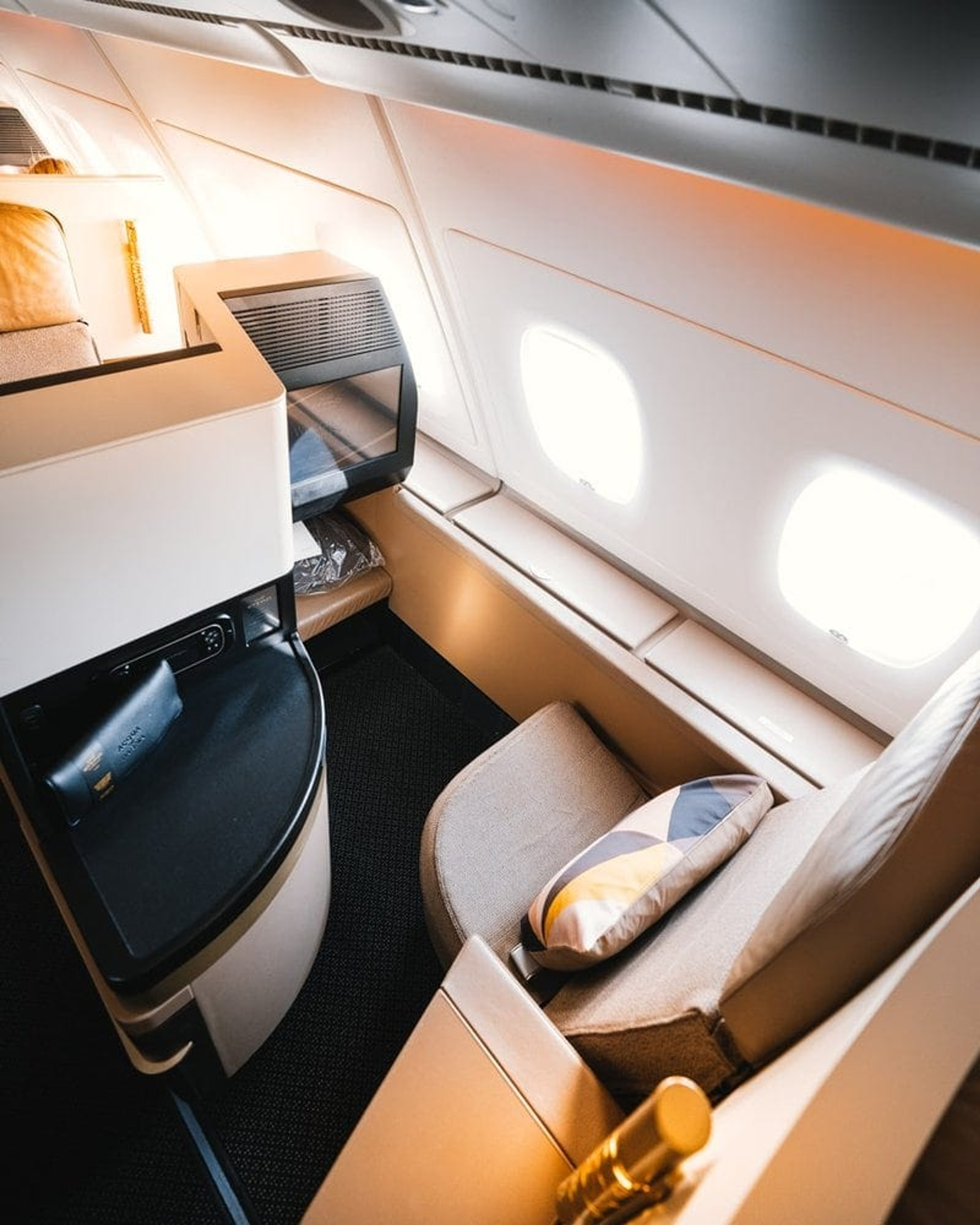 business class seat