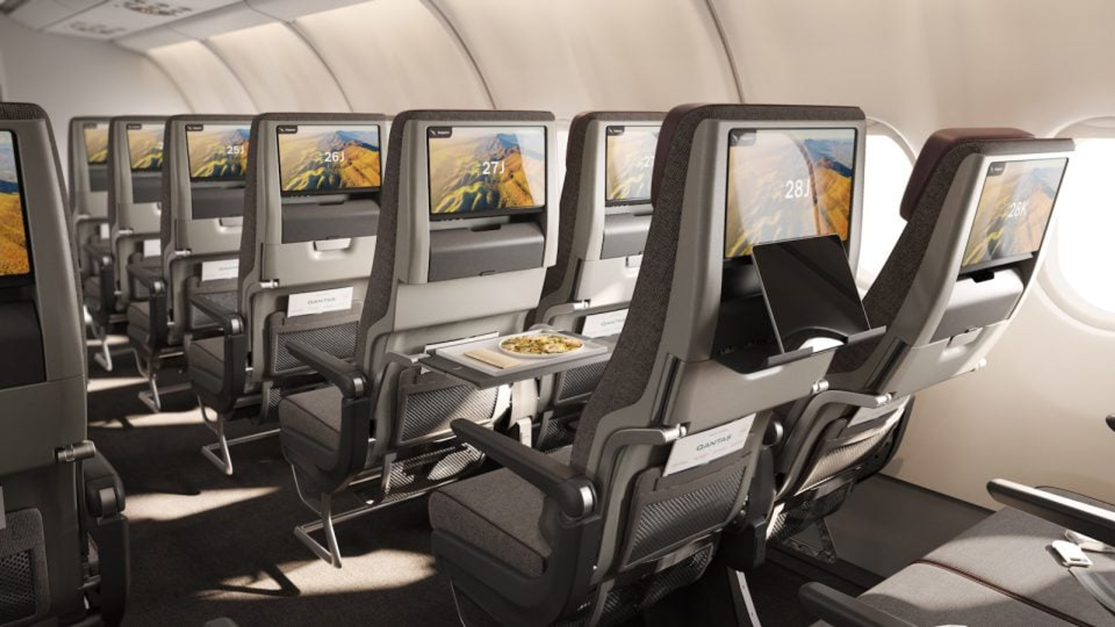 New Economy Seats & 4K Screens