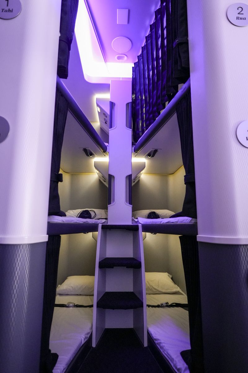 We Tried Air New Zealand's Skynest Bunk Beds