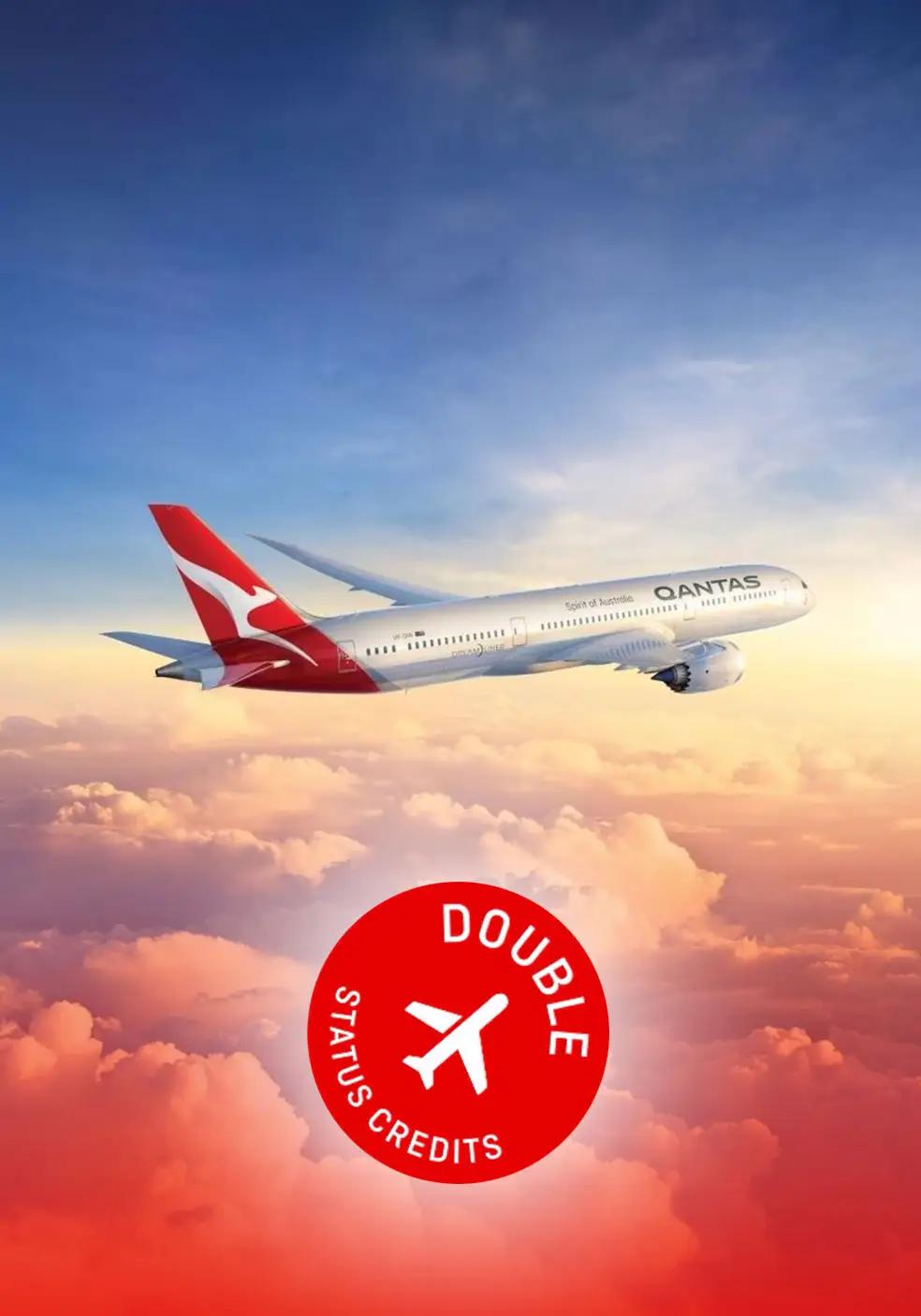 Double Qantas Status Credits