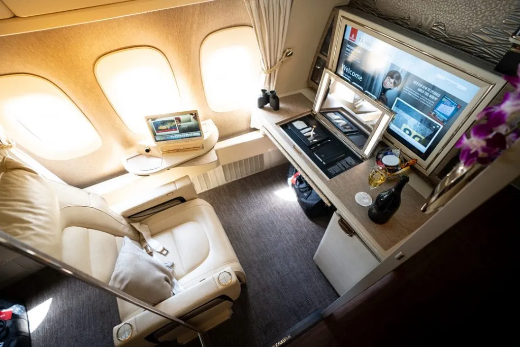 Emirates gamechanger first class
