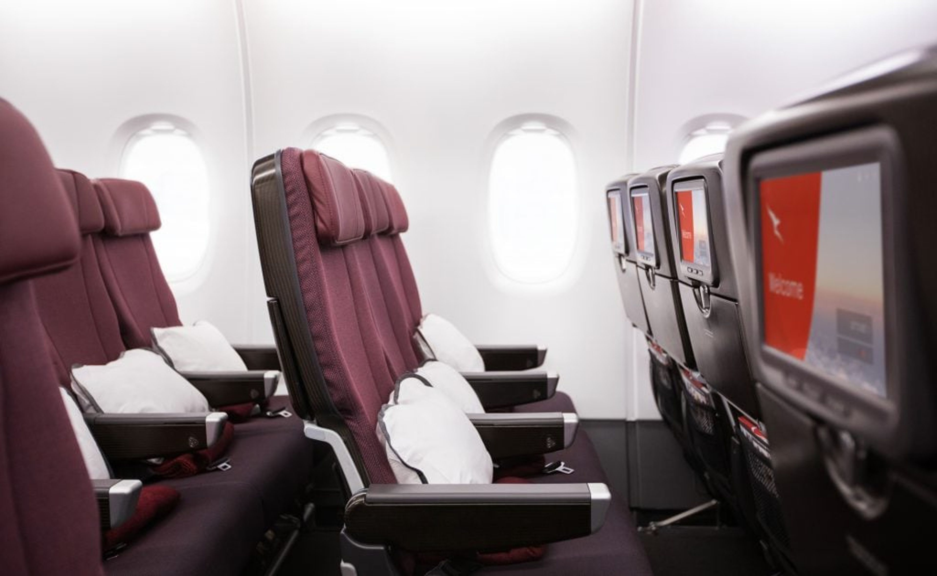 Qantas A380 Economy