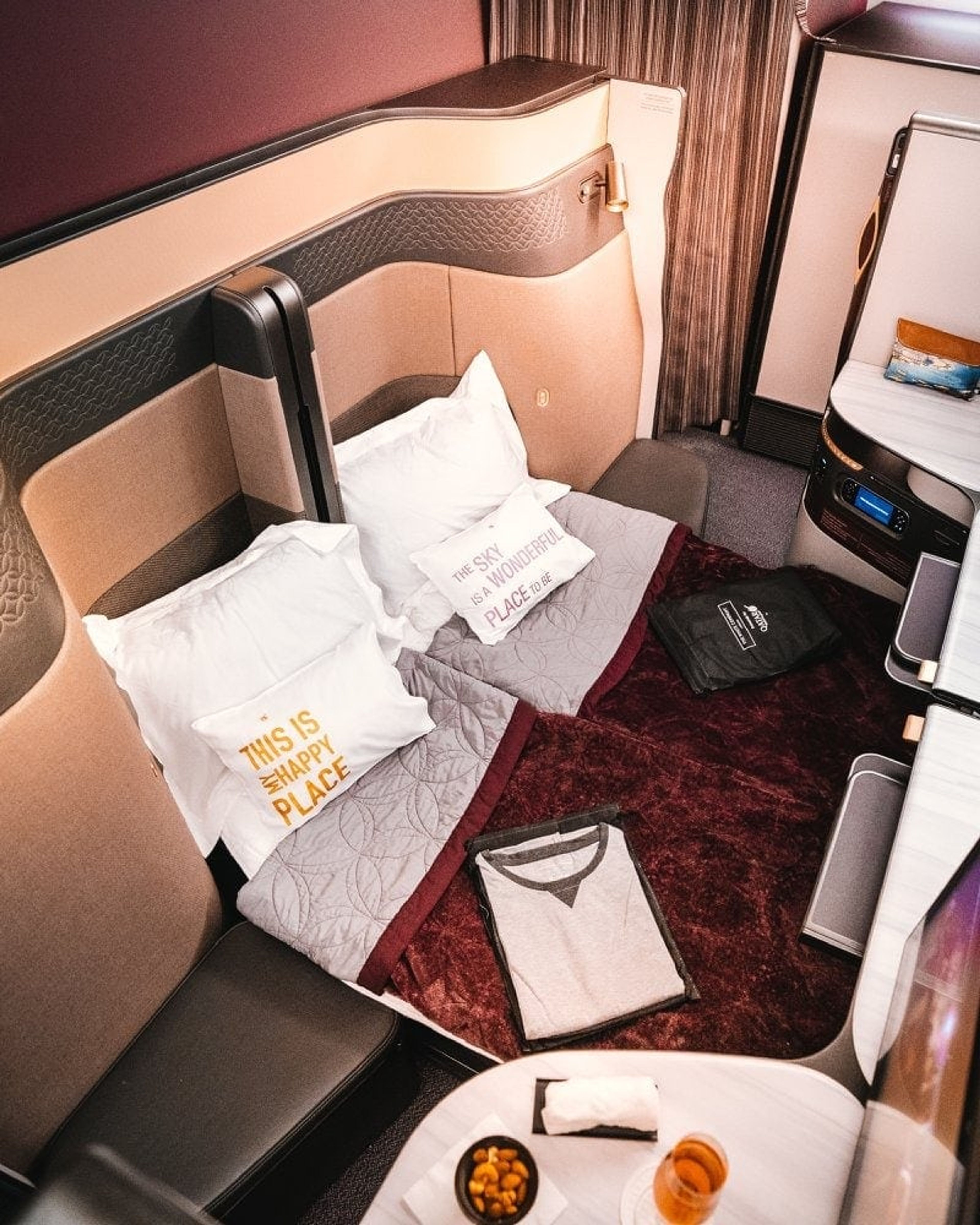 Qatar Airways Just Scheduled QSuites From Perth to Doha Business Class