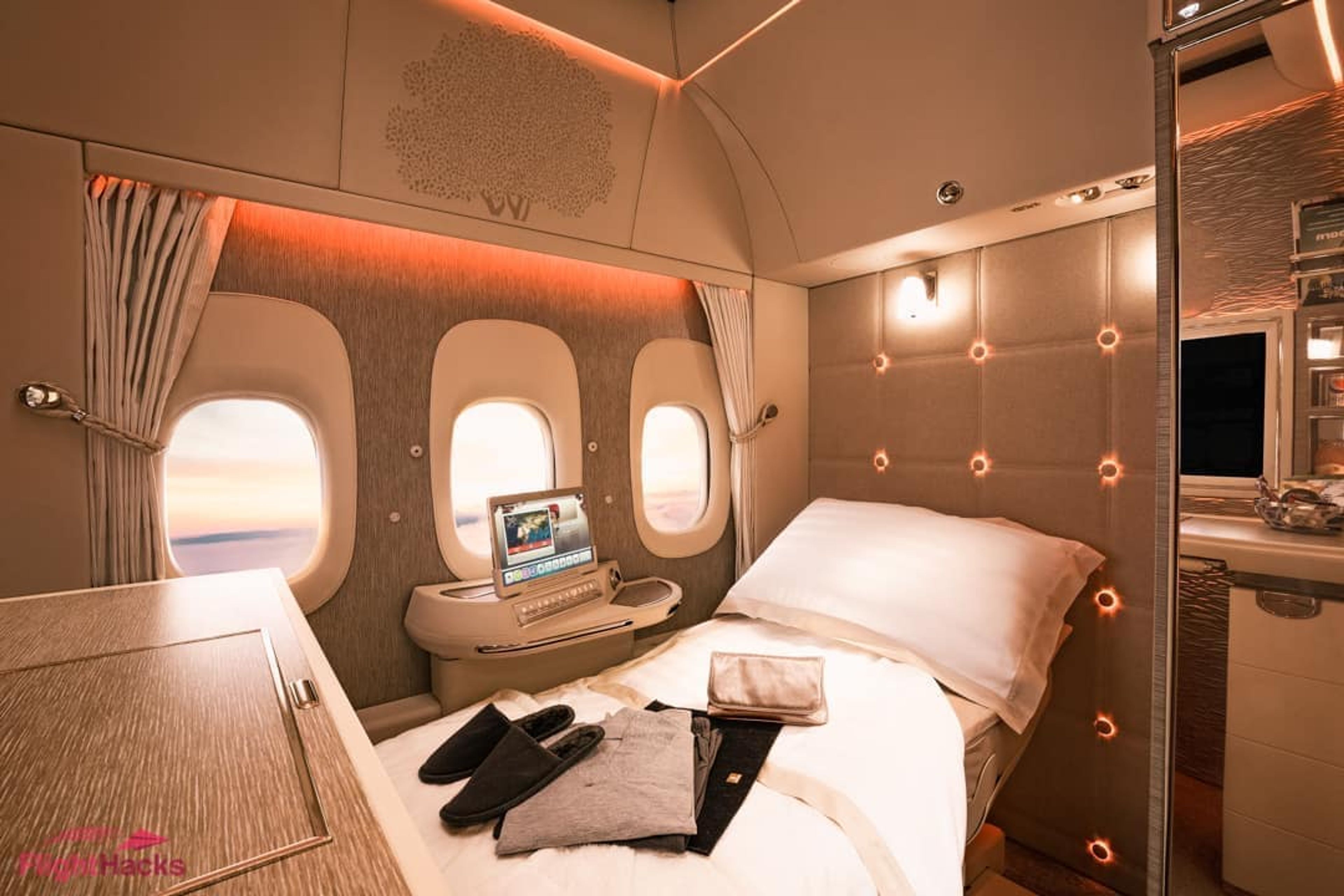 New Emirates First Class Suites B777