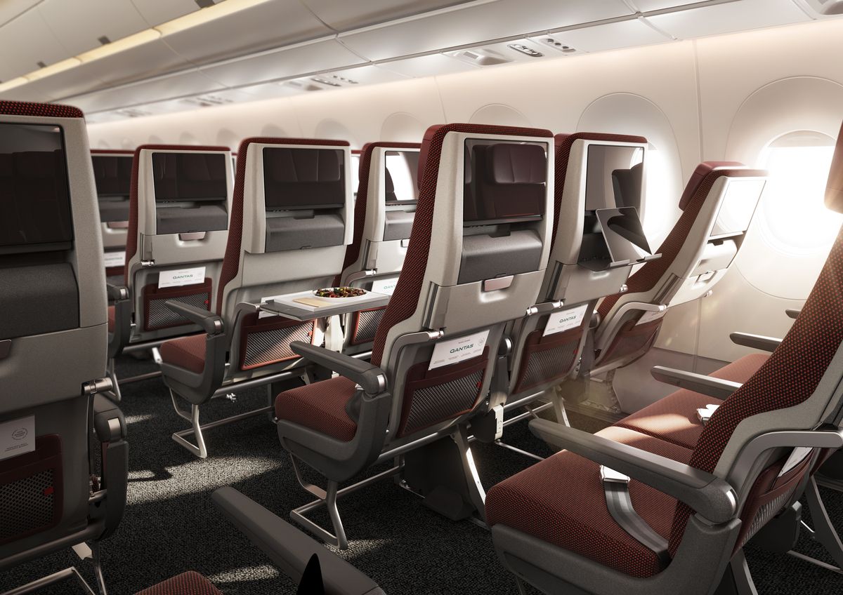 Qantas just shrunk legroom on its 22-hour flights