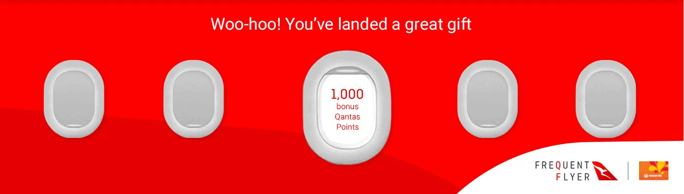 Link Woolworths Rewards to Qantas for a bonus gift 1000 Bonus