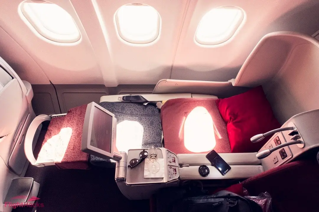 business class seat