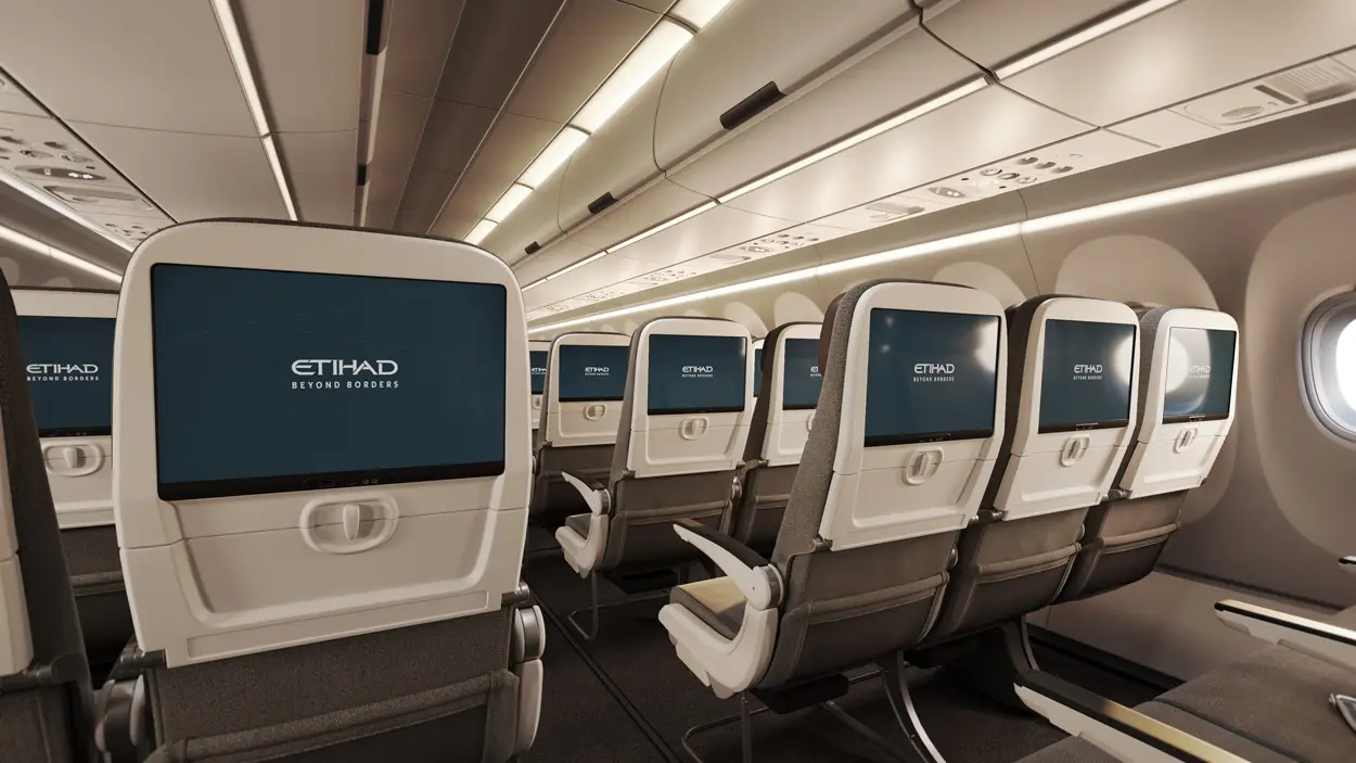 Etihad A321 Economy