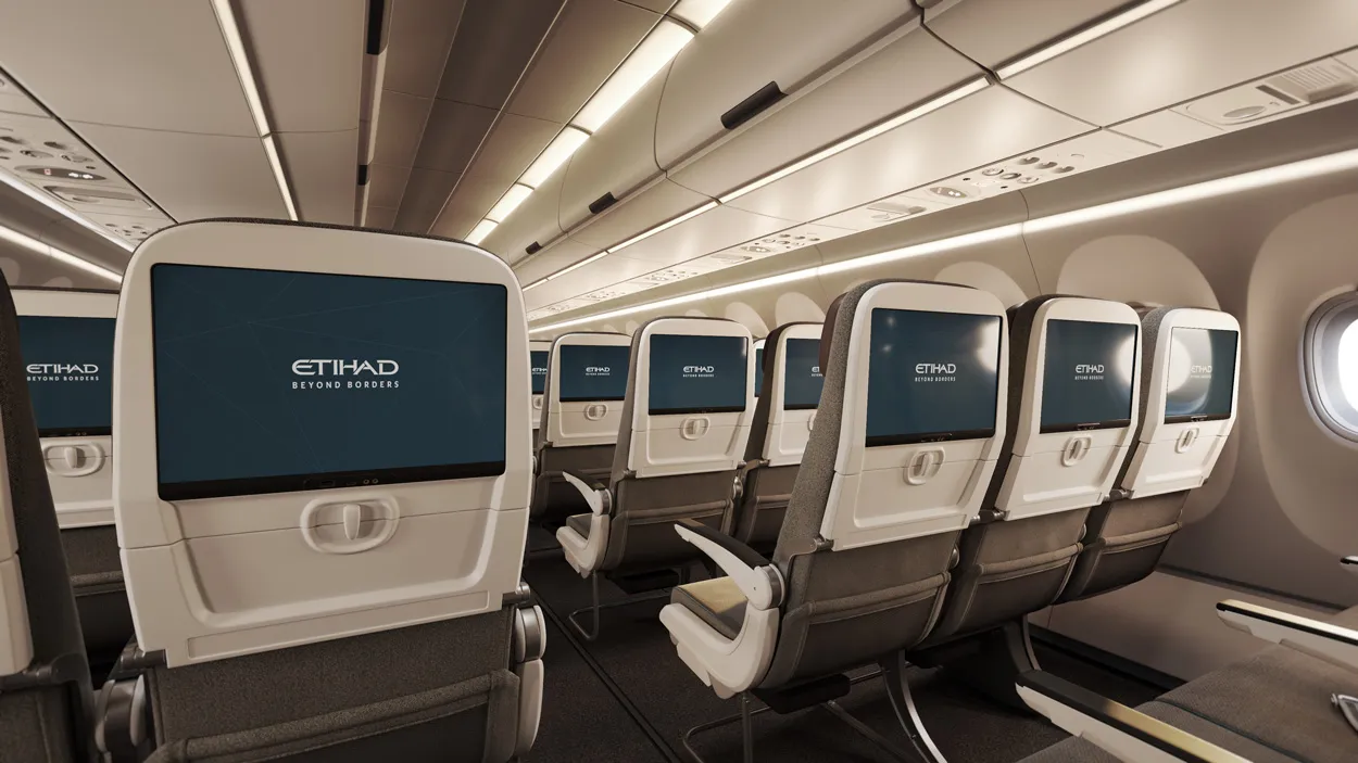 Etihad A321 Economy