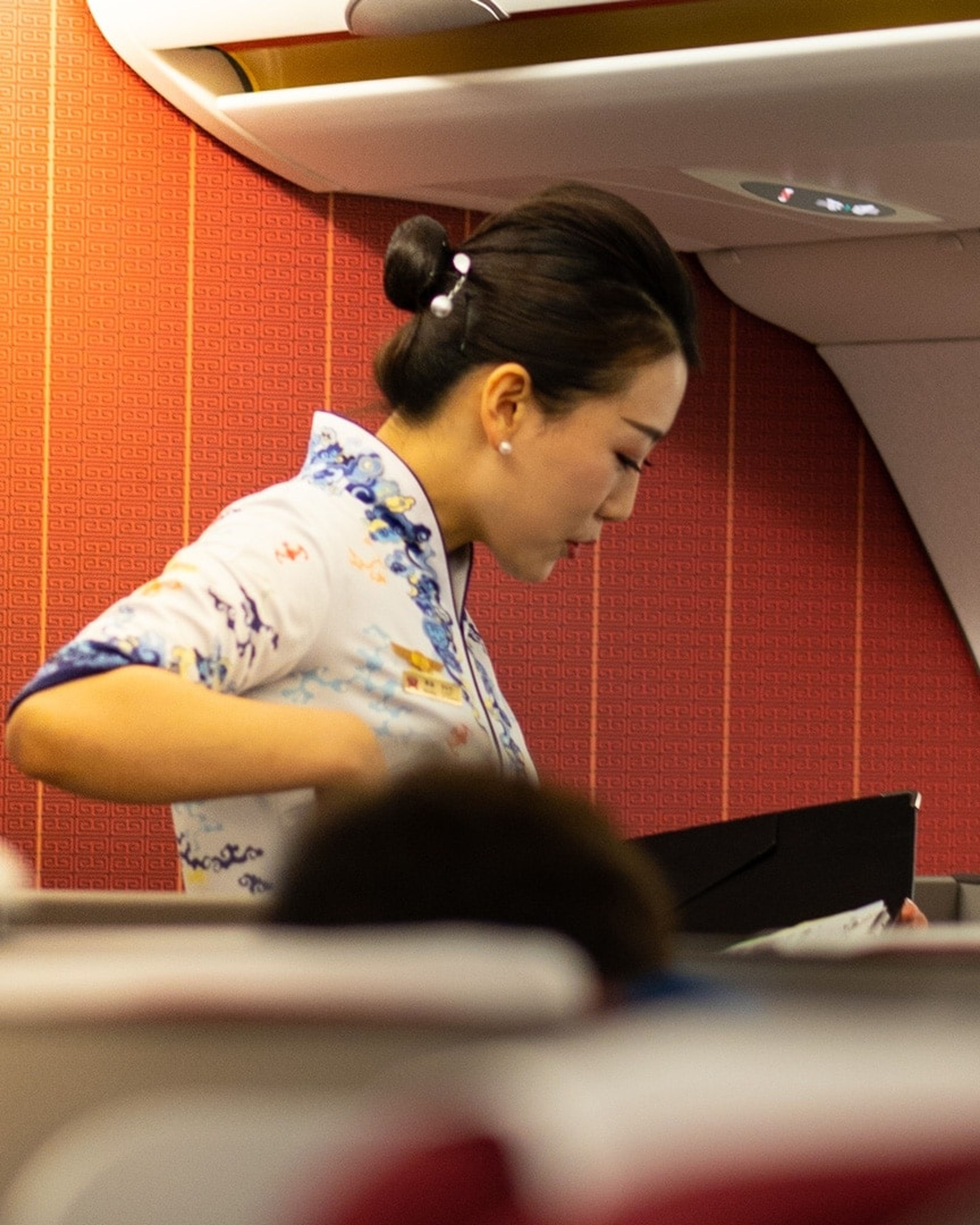 Female Flight Attendant