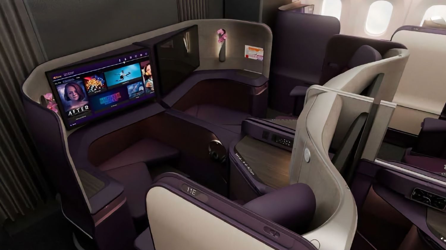 Thai Airways will launch a new business class seat in 2027