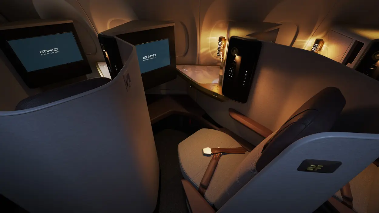 Etihad A321LR business class