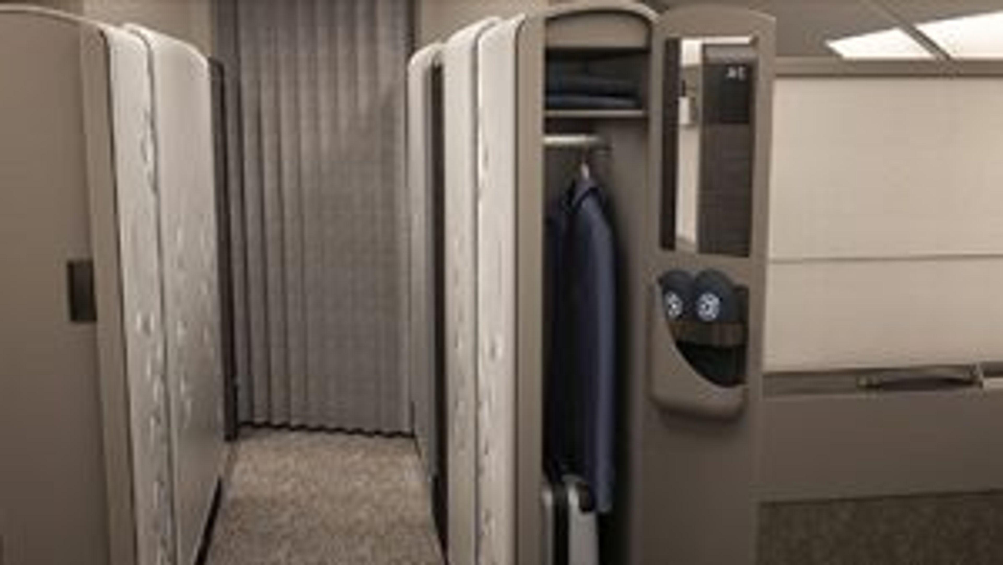 First Look New Singapore Airlines A380 First Class Suites seat