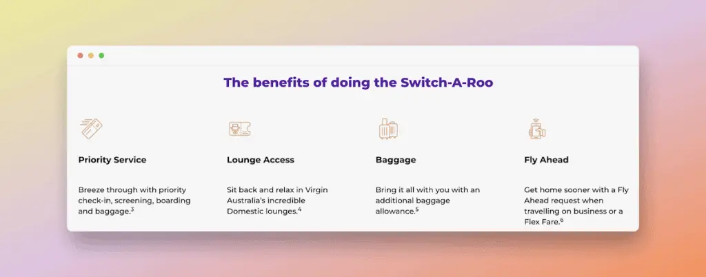 The Benefits of doing the Switch-a-roo