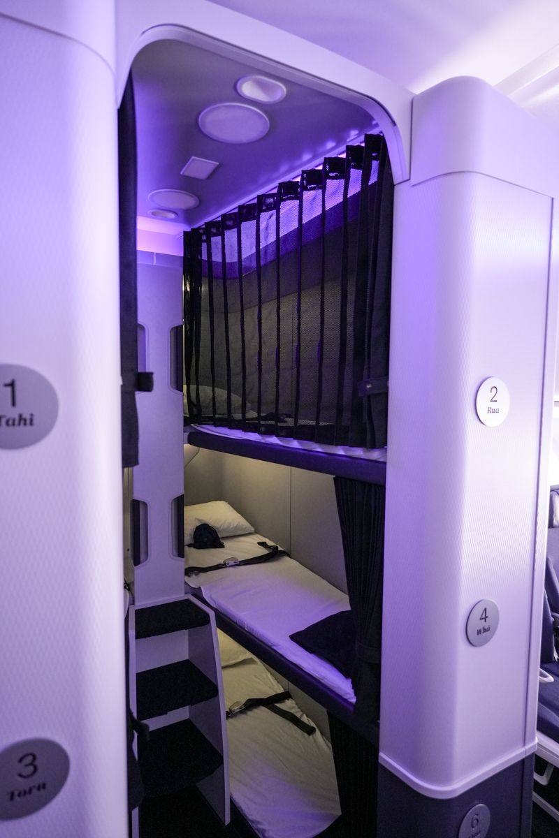 We Tried Air New Zealand's Skynest Bunk Beds