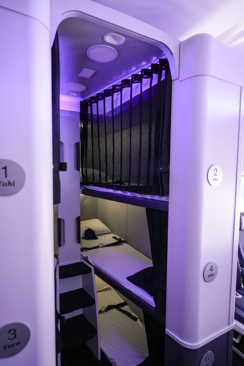 We Tried Air New Zealand's Skynest Bunk Beds