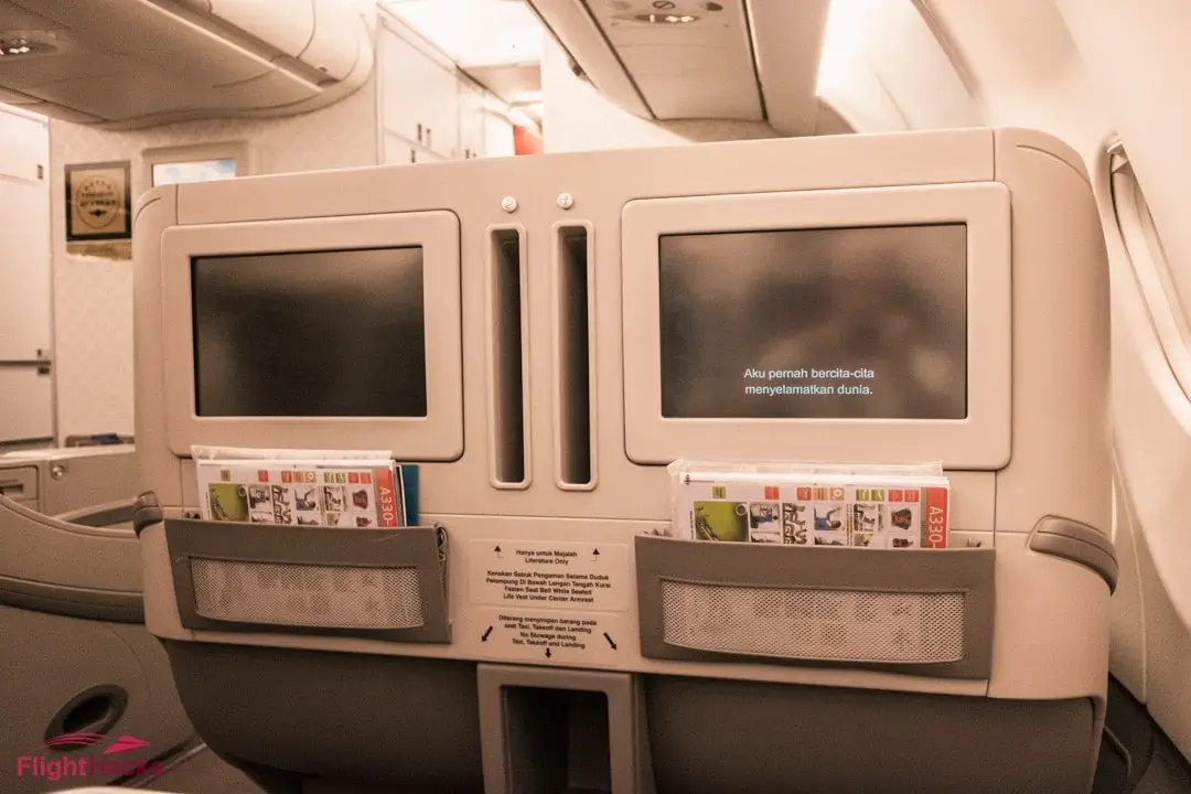 business class seat