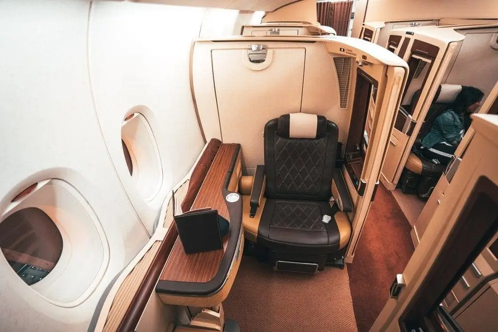 Fly Singapore Airlines First Class Australia to Paris First Class