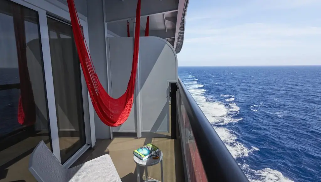 Virgin Voyages Sea Terrace Balcony