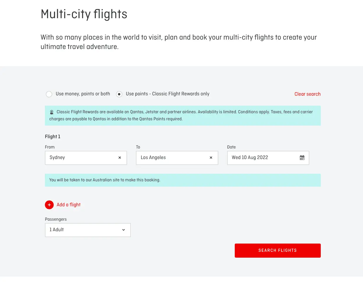 Multi-city Flights Image 1