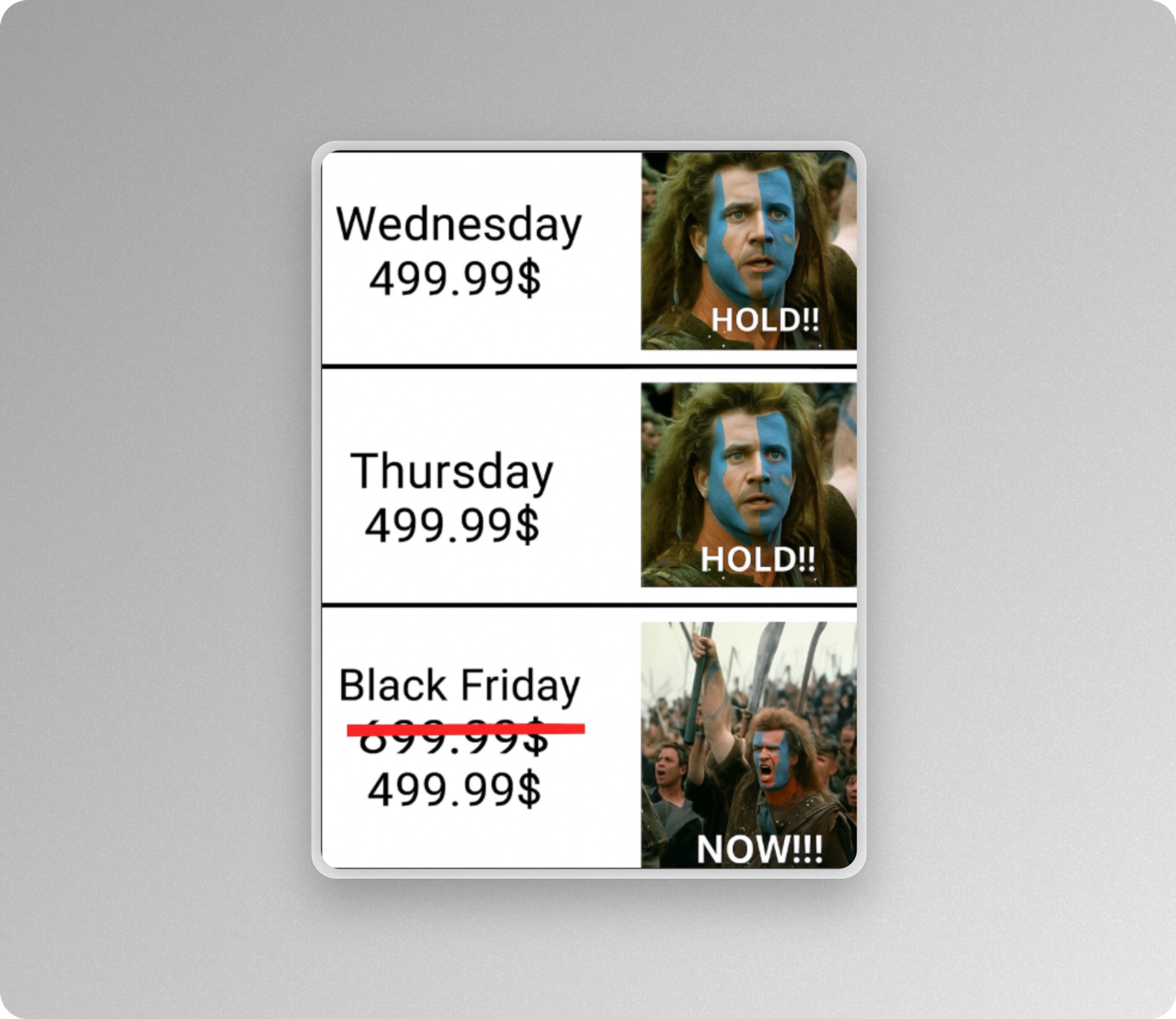 black friday meme