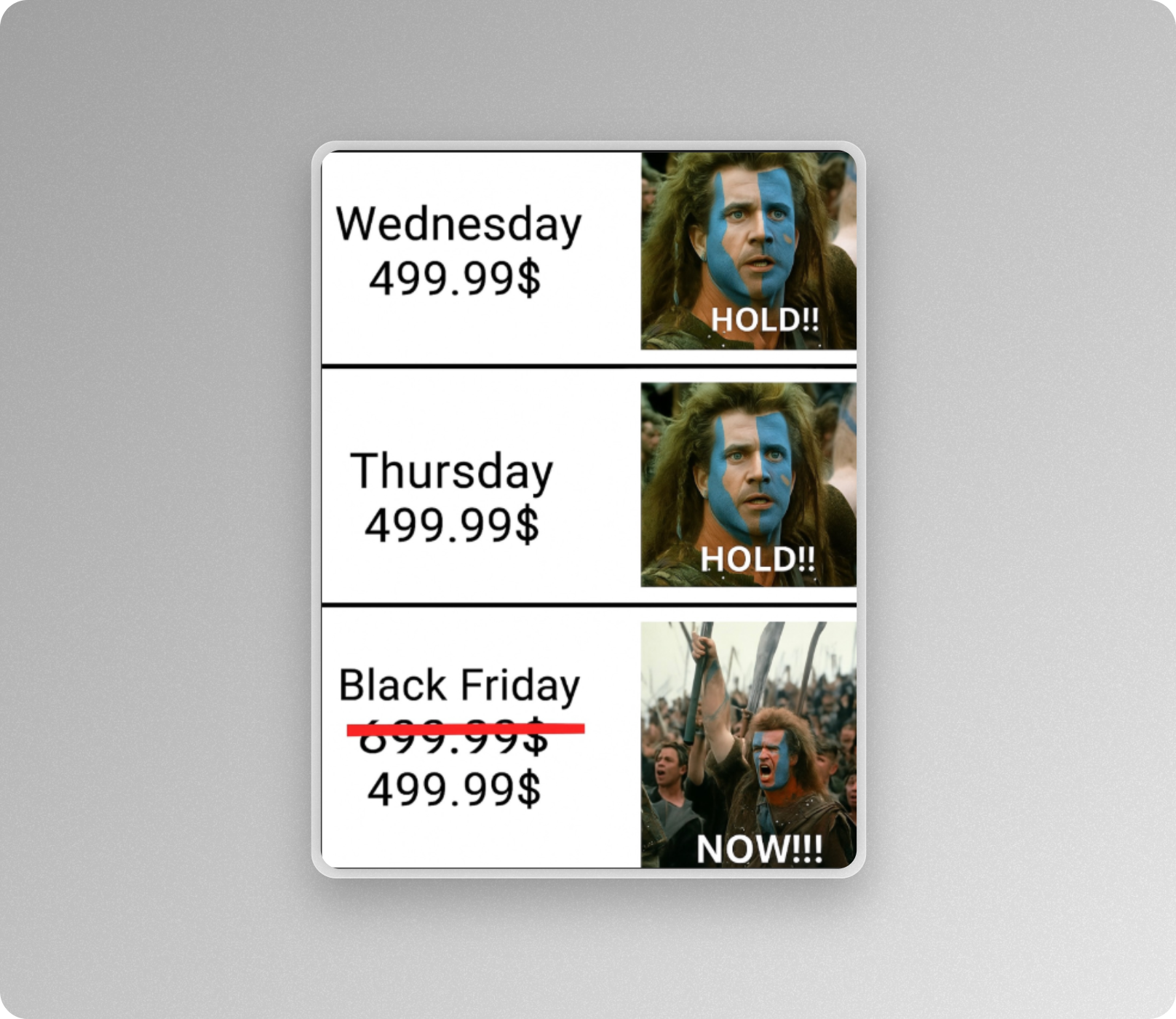 black friday meme