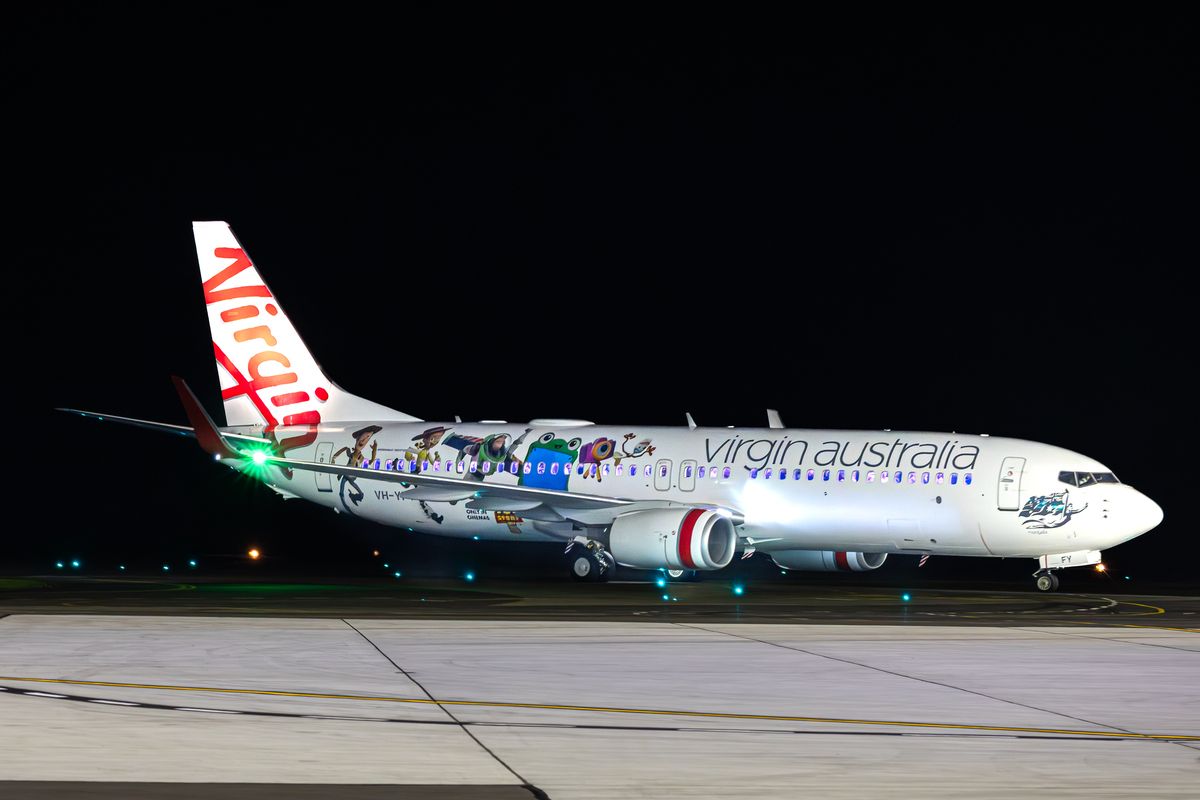 Virgin Australia Toy Story 737