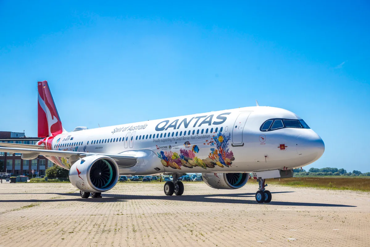 Qantas A321XLR 'Coral Sea'