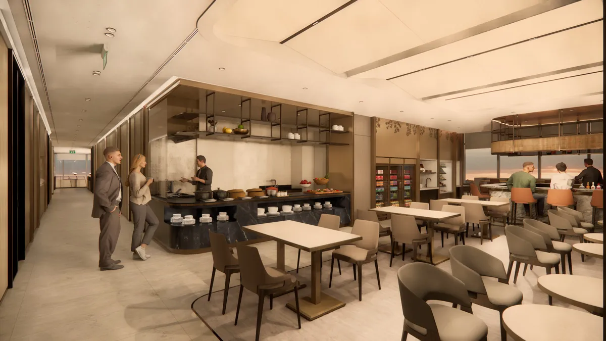 Melbourne Singapore Airlines lounge