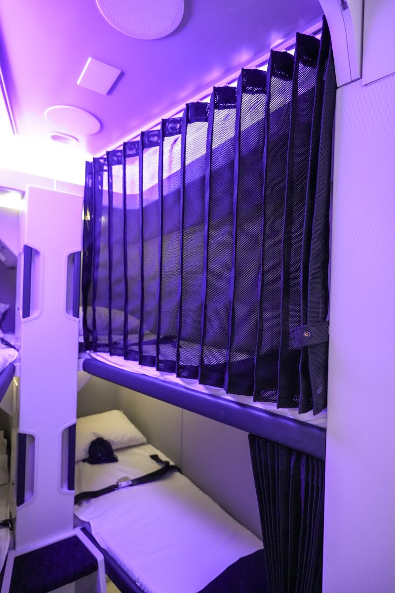 We Tried Air New Zealand's Skynest Bunk Beds
