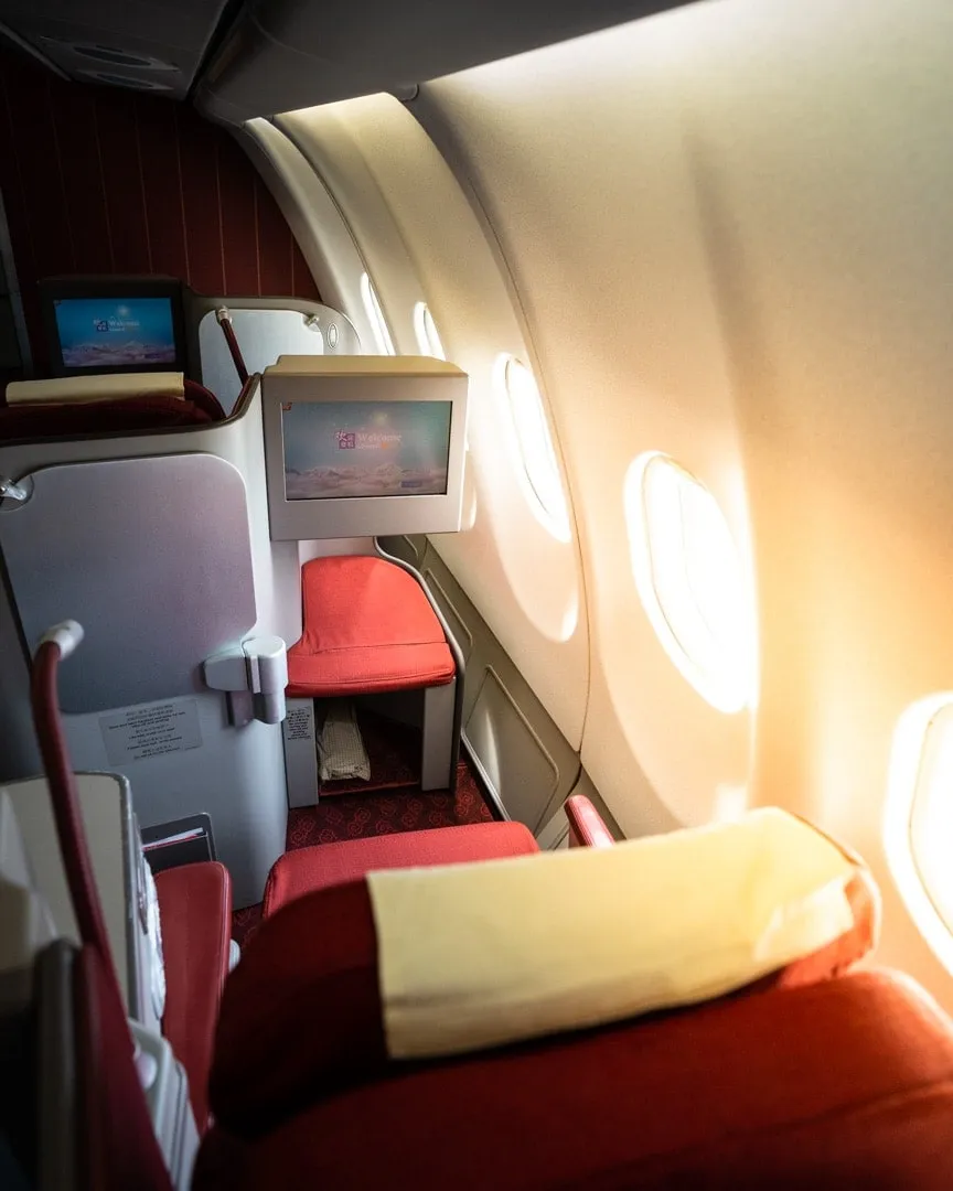 business class seat