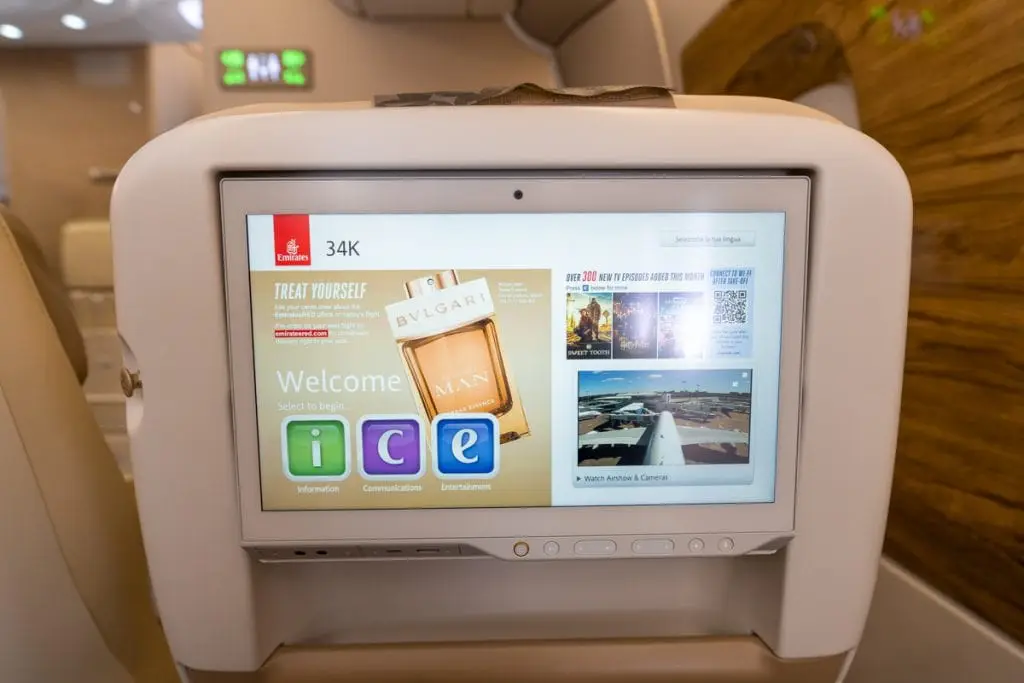 Emirates Premium Economy 8