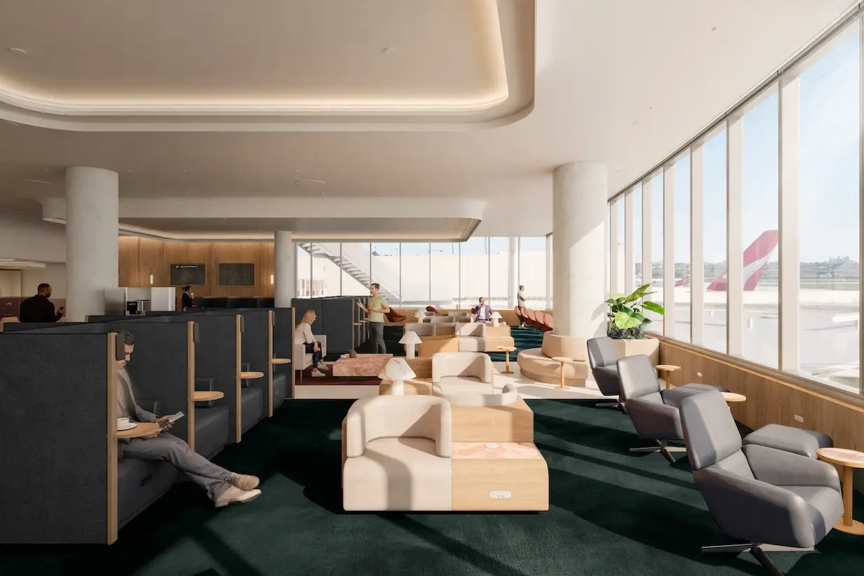Qantas Sydney International Business Lounge Upgrade Plans