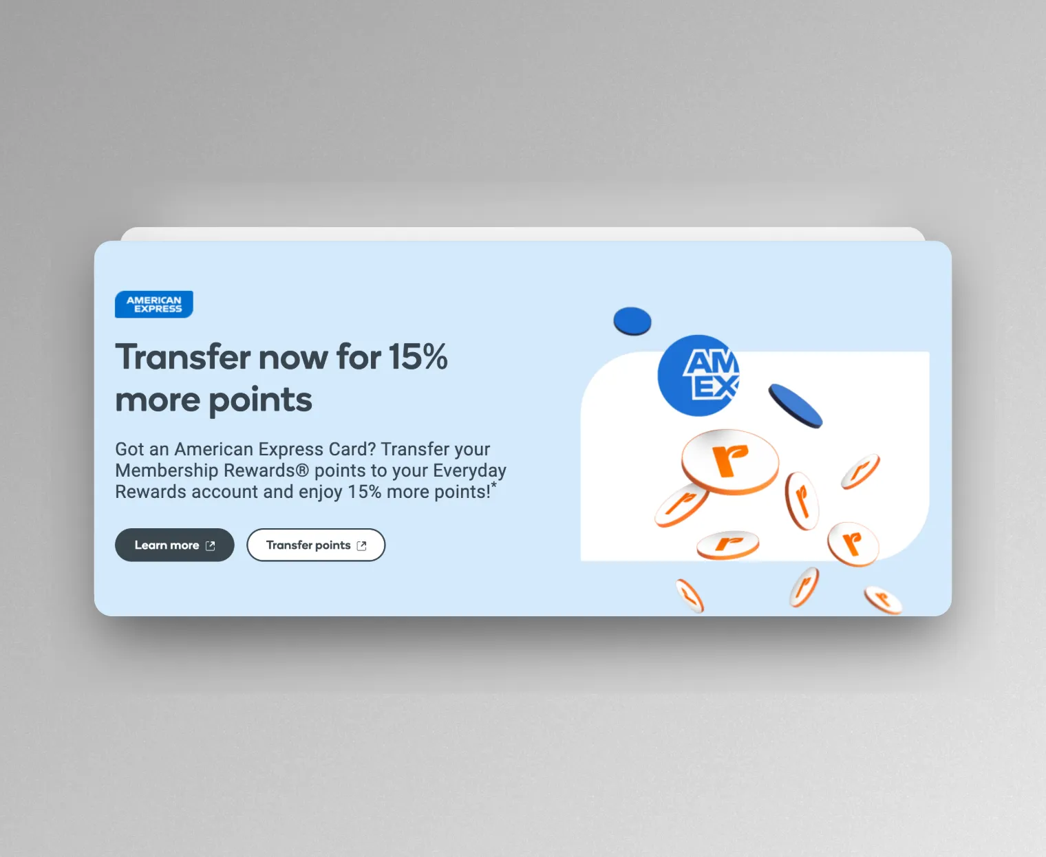 Amex Everyday Rewards transfer partner