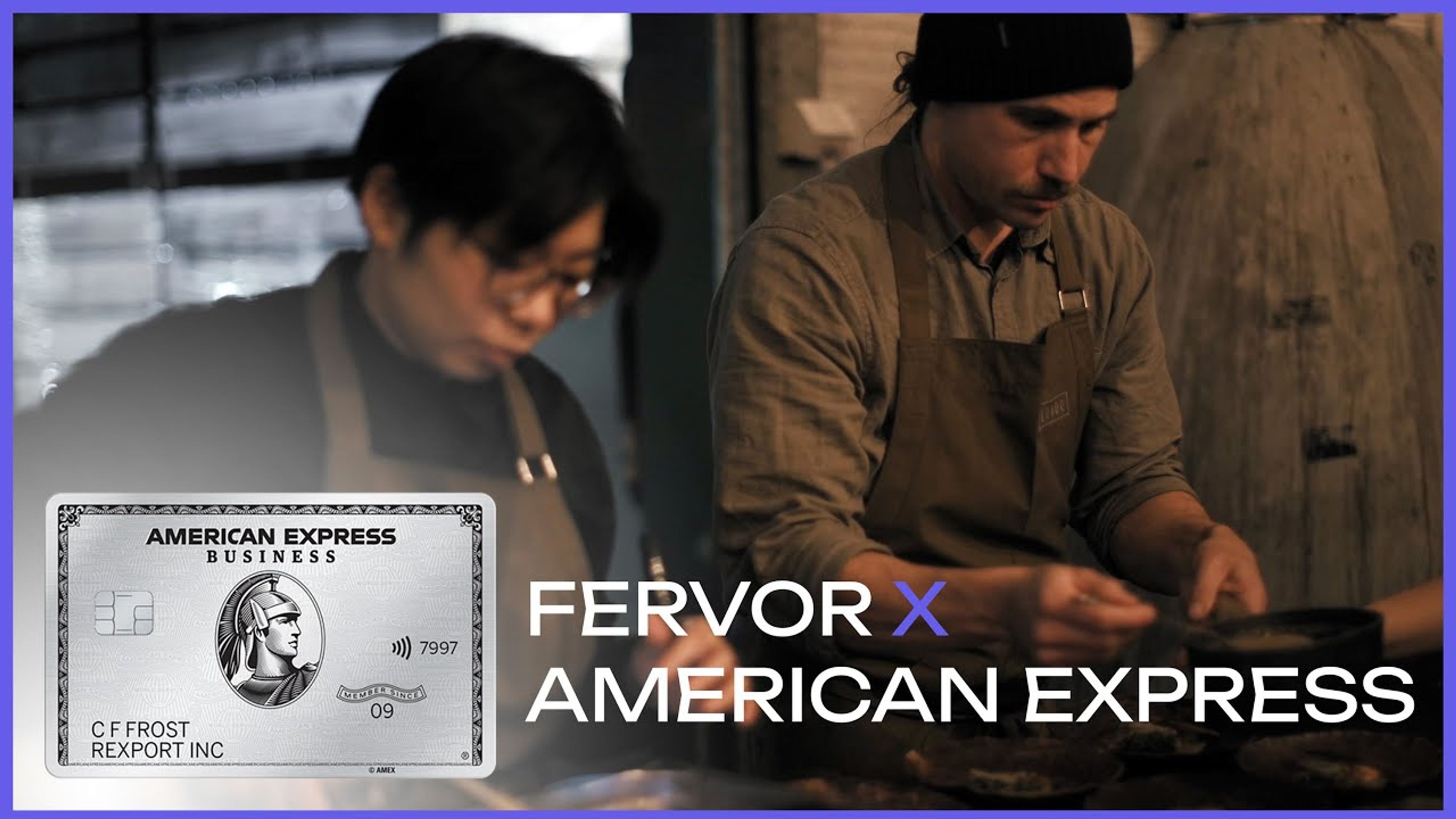 Fervor X American Express