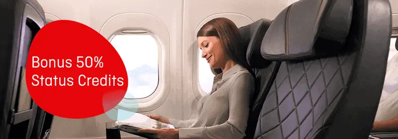 Qantas Bonus 50% Status Credits + 30% Transfer Bonus