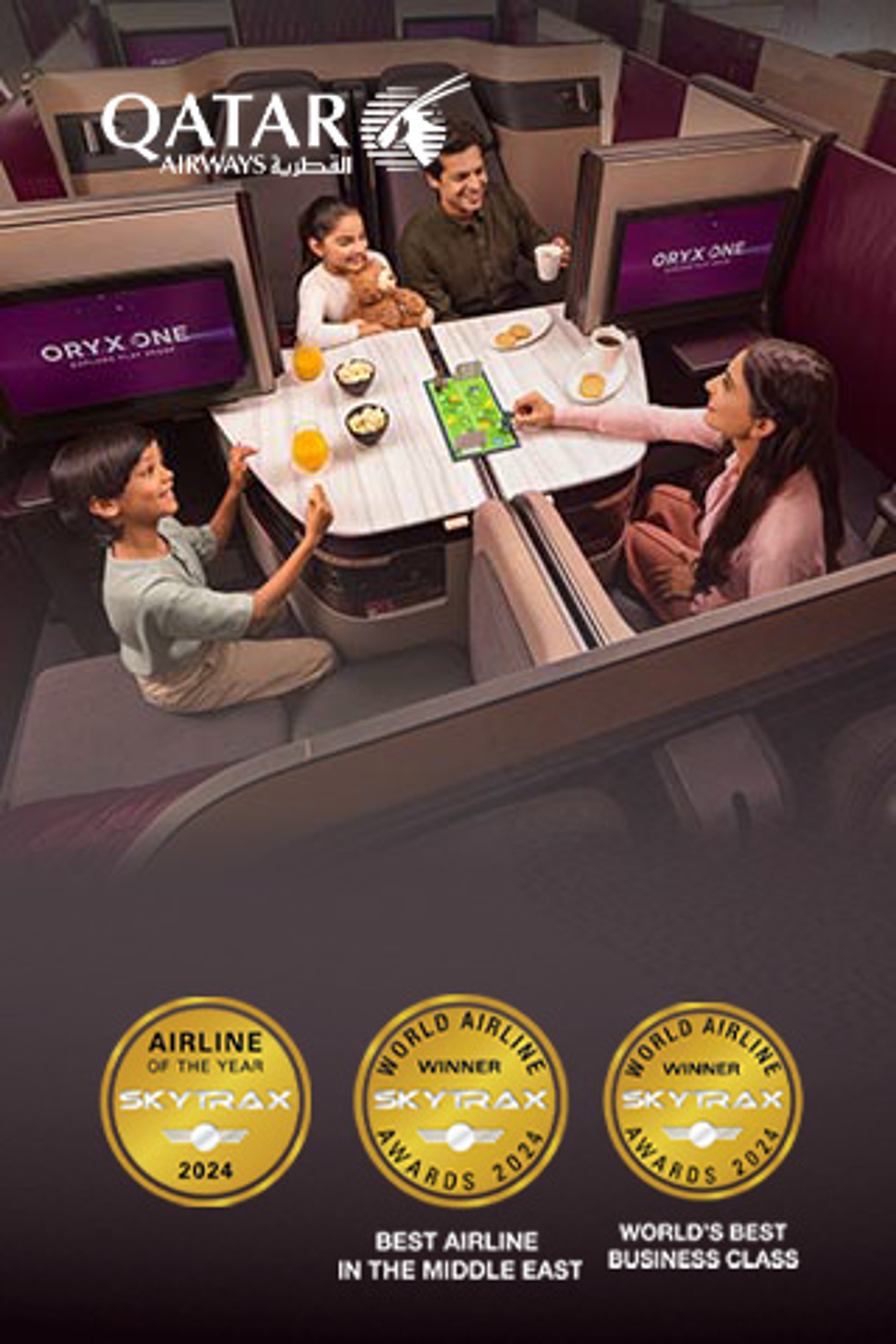 Qatar Airways promotion