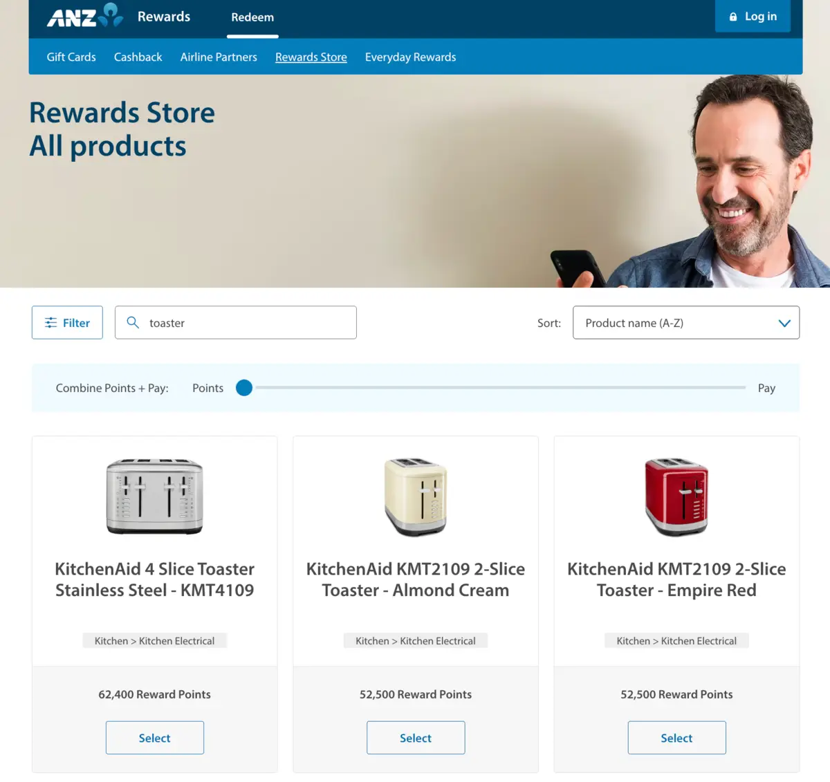 Redeeming ANZ Rewards for products is often a poor use of points