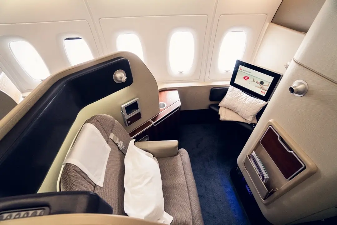 Qantas A380 commercial flight