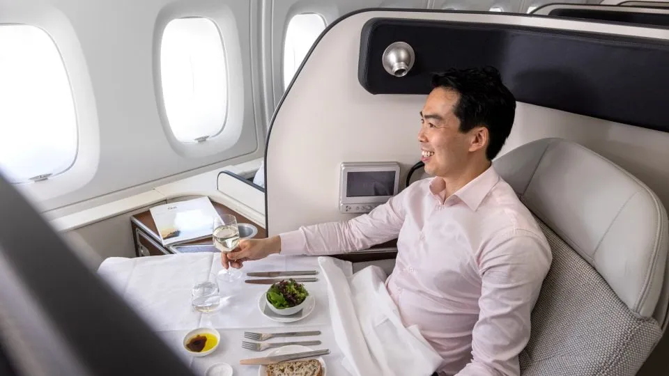 Try Qantas First Class And Get Platinum Status