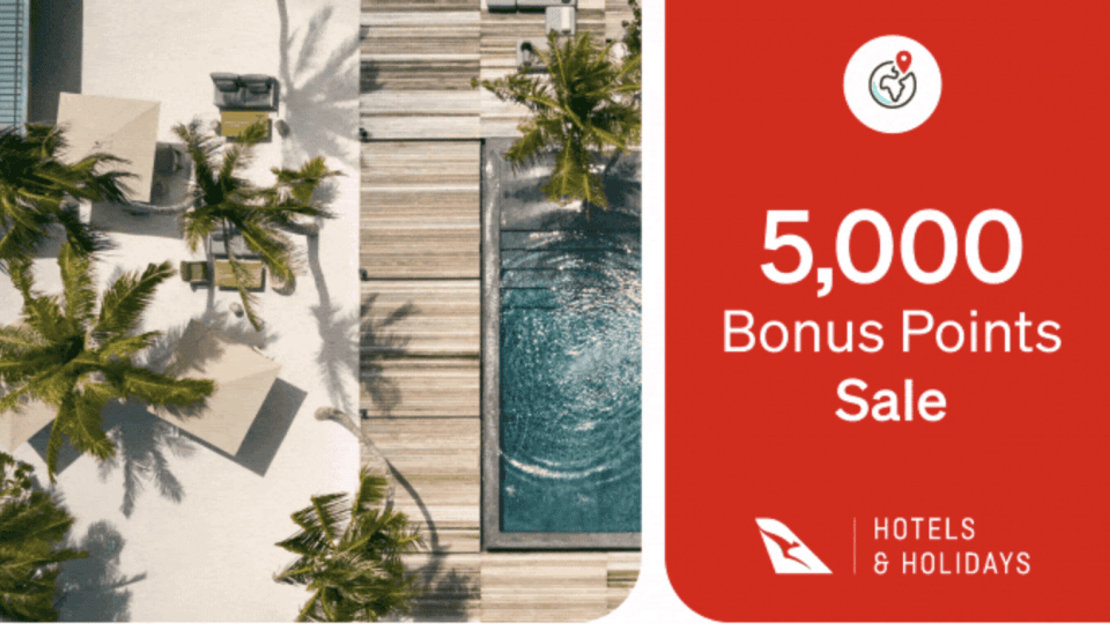 Earn 5,000 Bonus Qantas Points on International Hotels