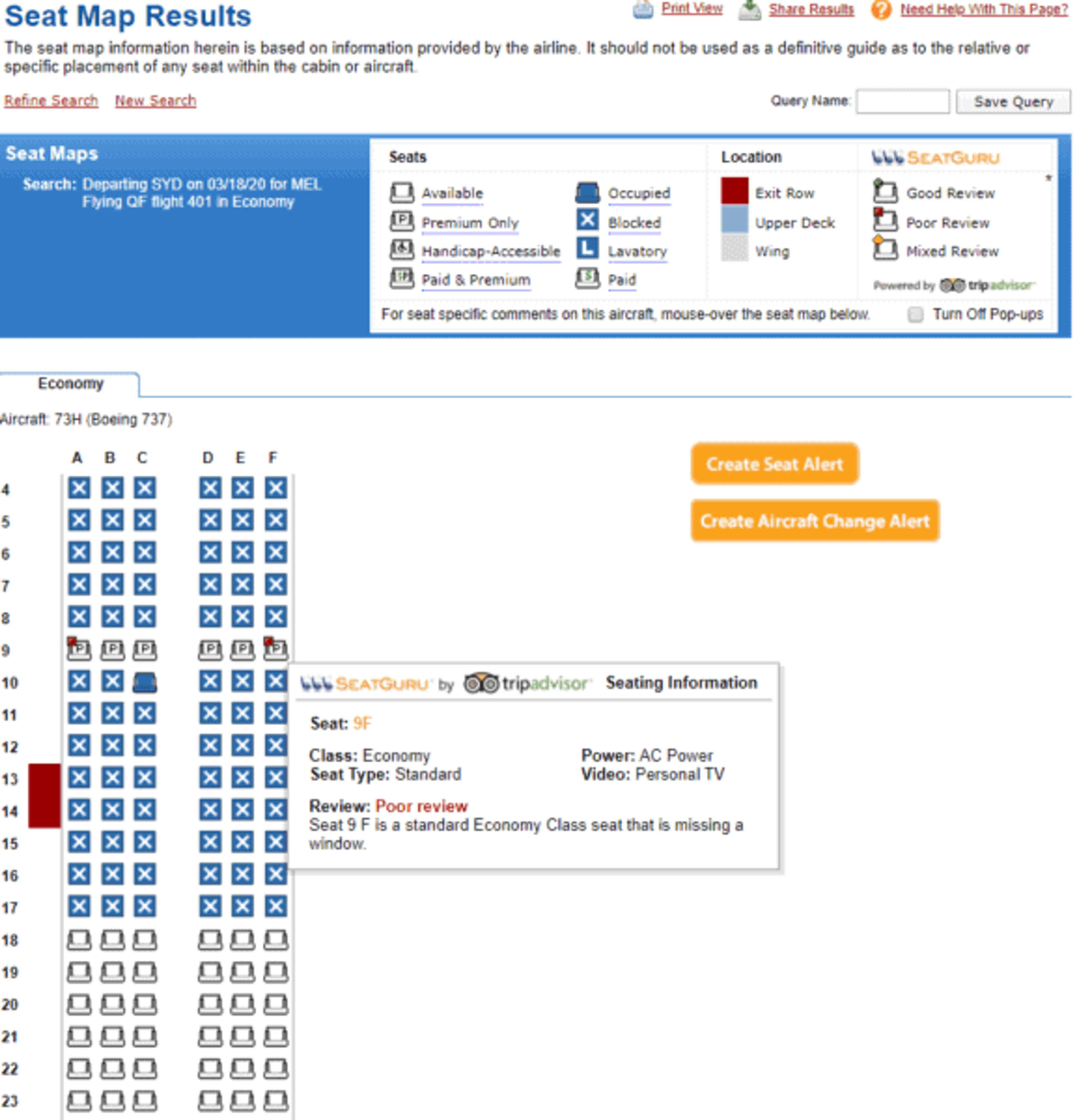 Ultimate Guide: ExpertFlyer Seat Map