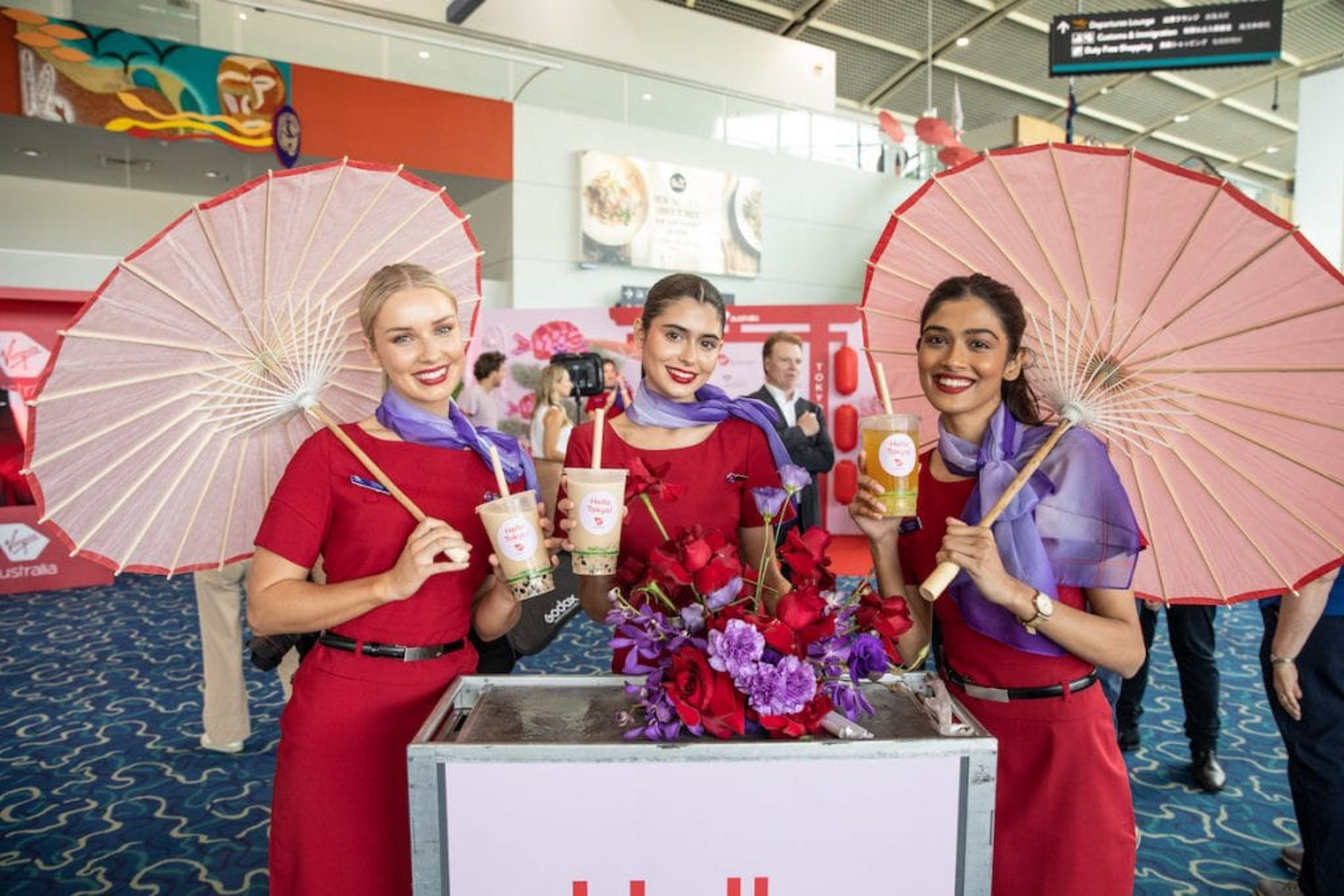 flight attendants