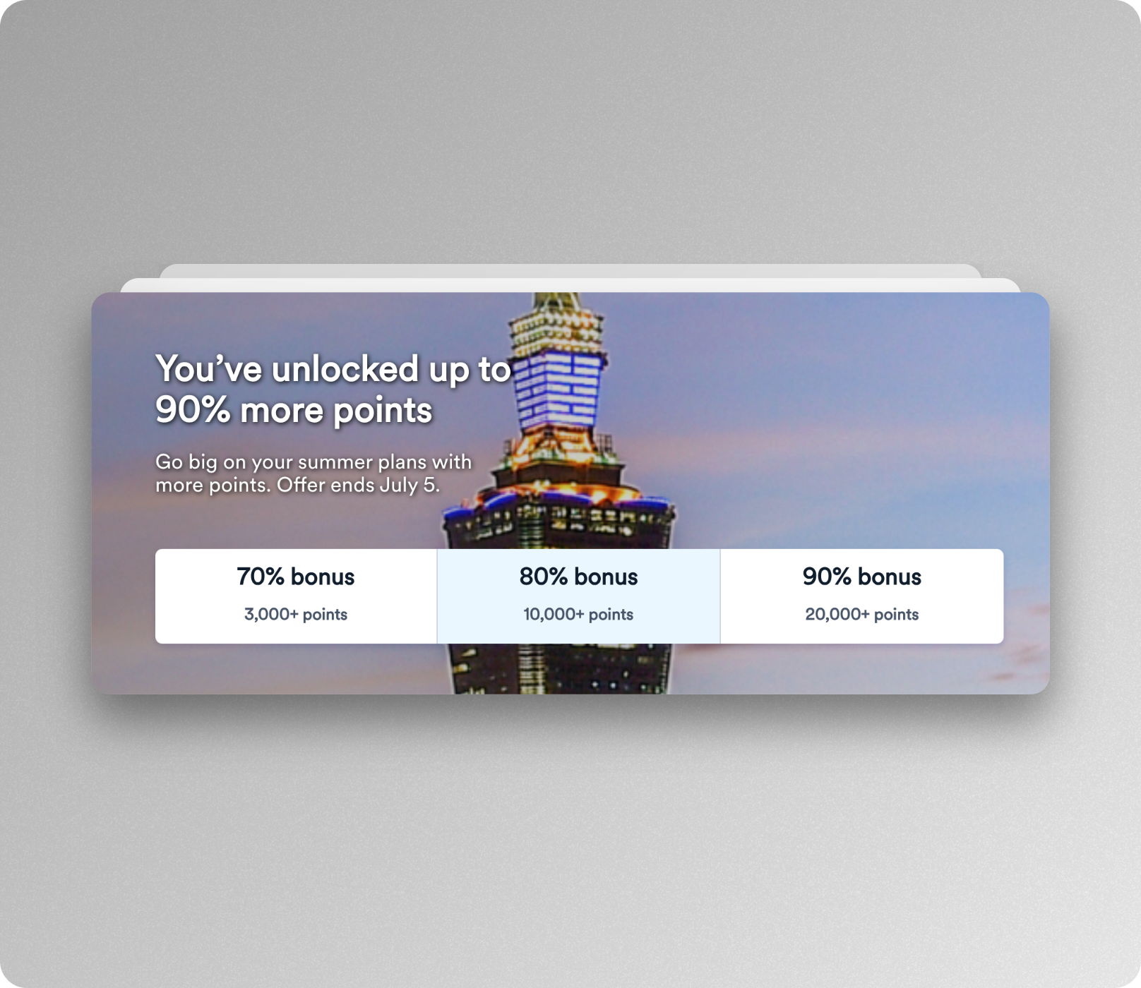 Buy Atmos points with 90% bonus